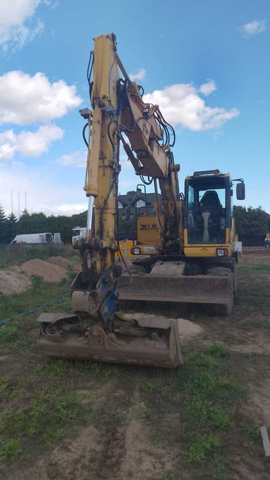 Koparka kołowa KOMATSU PW140-7, 2007 rok, igła, stan bardzo dobry!