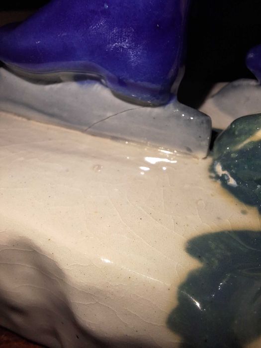 фарфор СССР 40-х годов Девушка на коньках