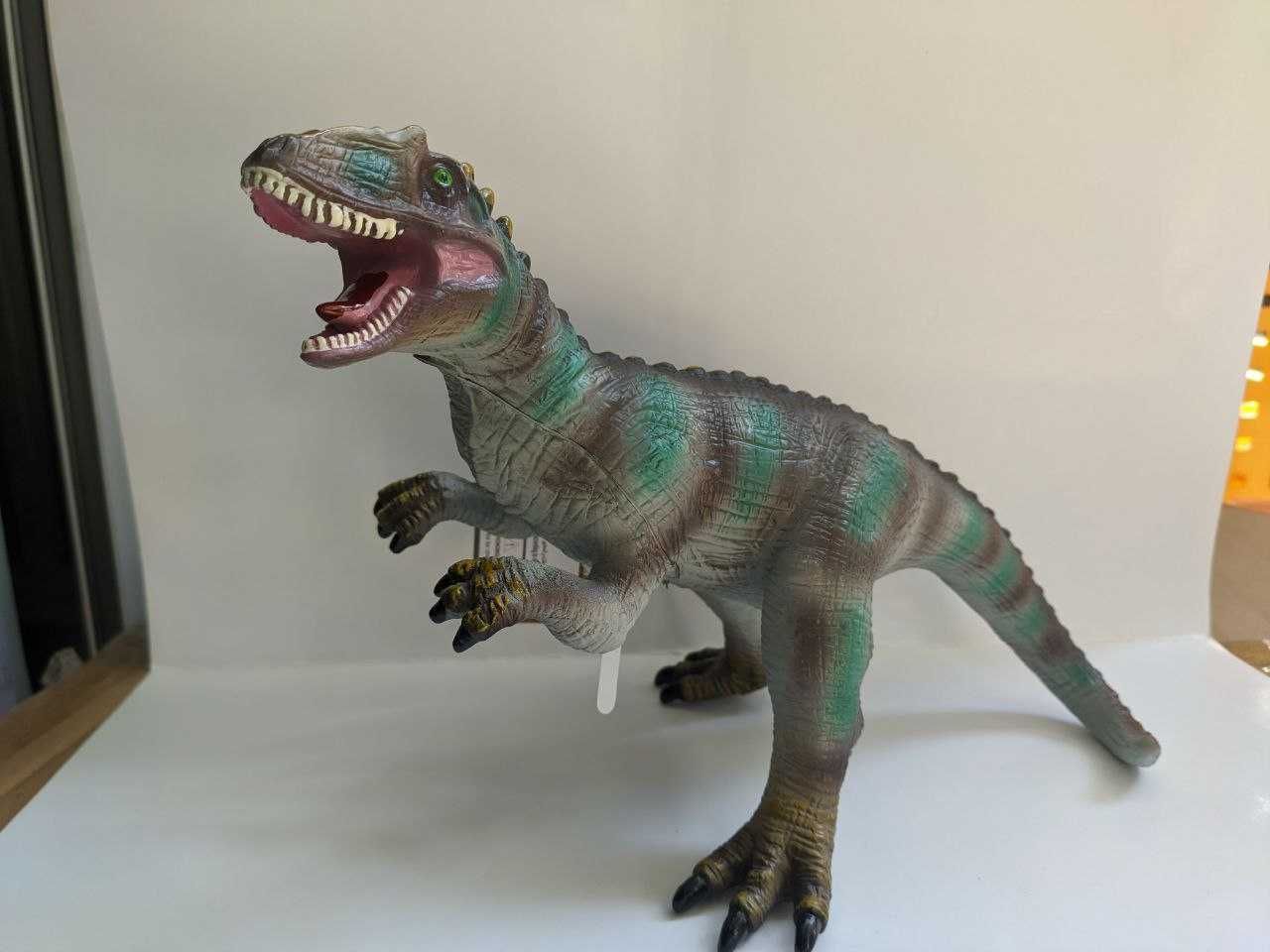 Динозавр мягкий резиновый динозавр резиновий музичний