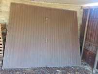 Vendo portão garagem, forro em madejra