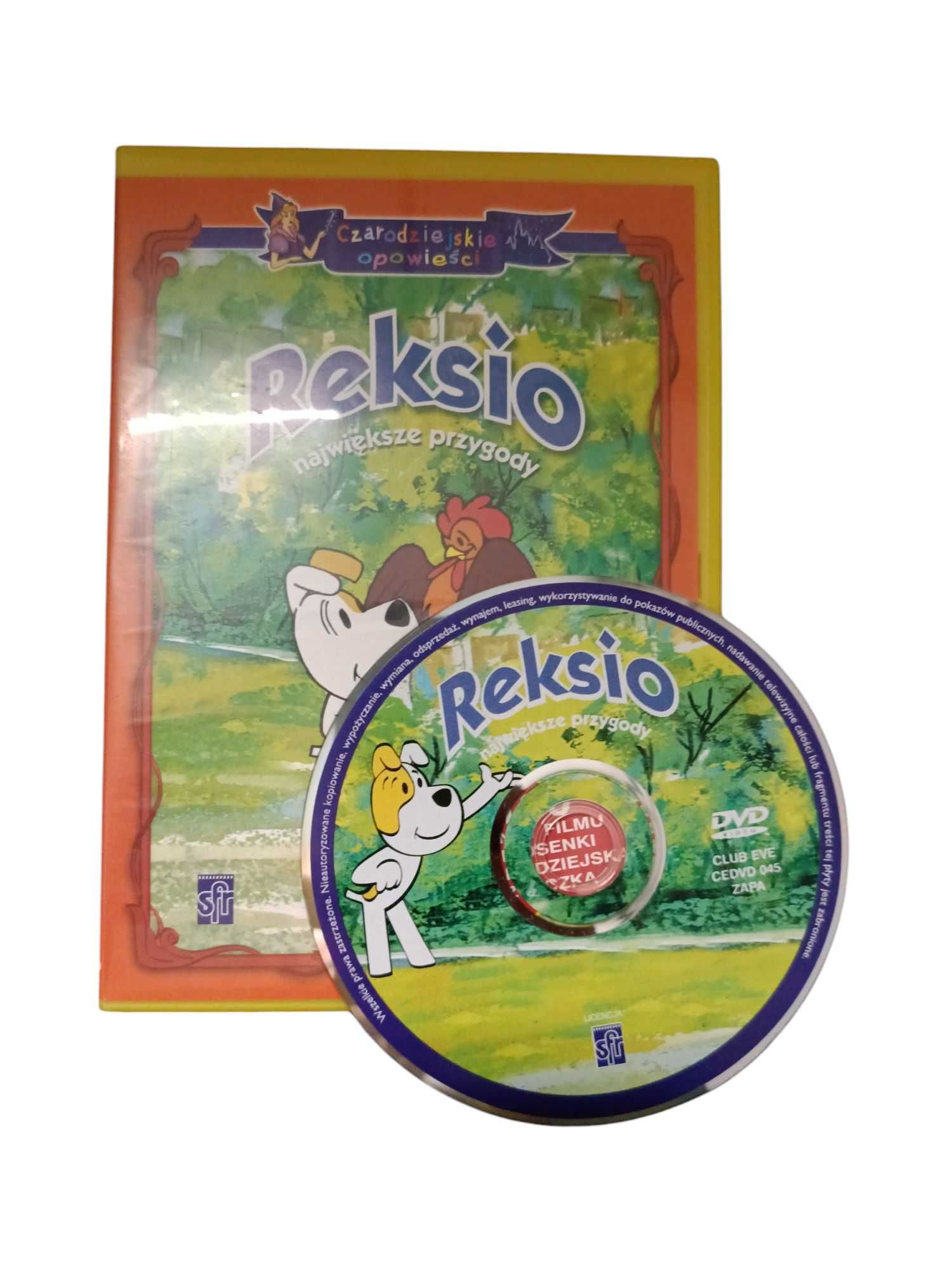 Reksio największe przygody dvd 10 odcinków