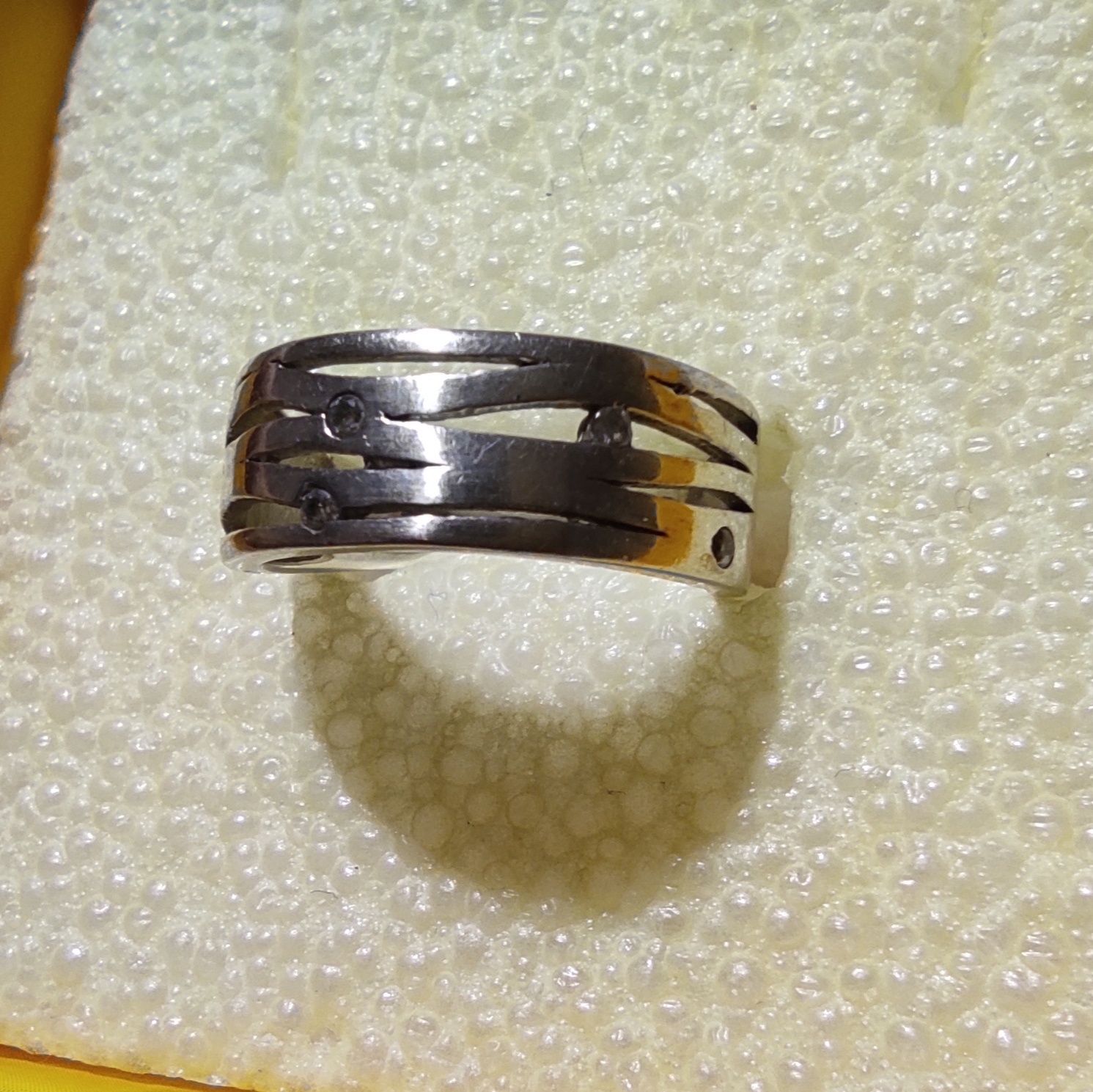Обручка, кольцо, каблучка, серебро, серебряное,срібло, 925,розмір 16,5