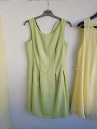Sukienka zielona jasna pastelowa rozmiar 38