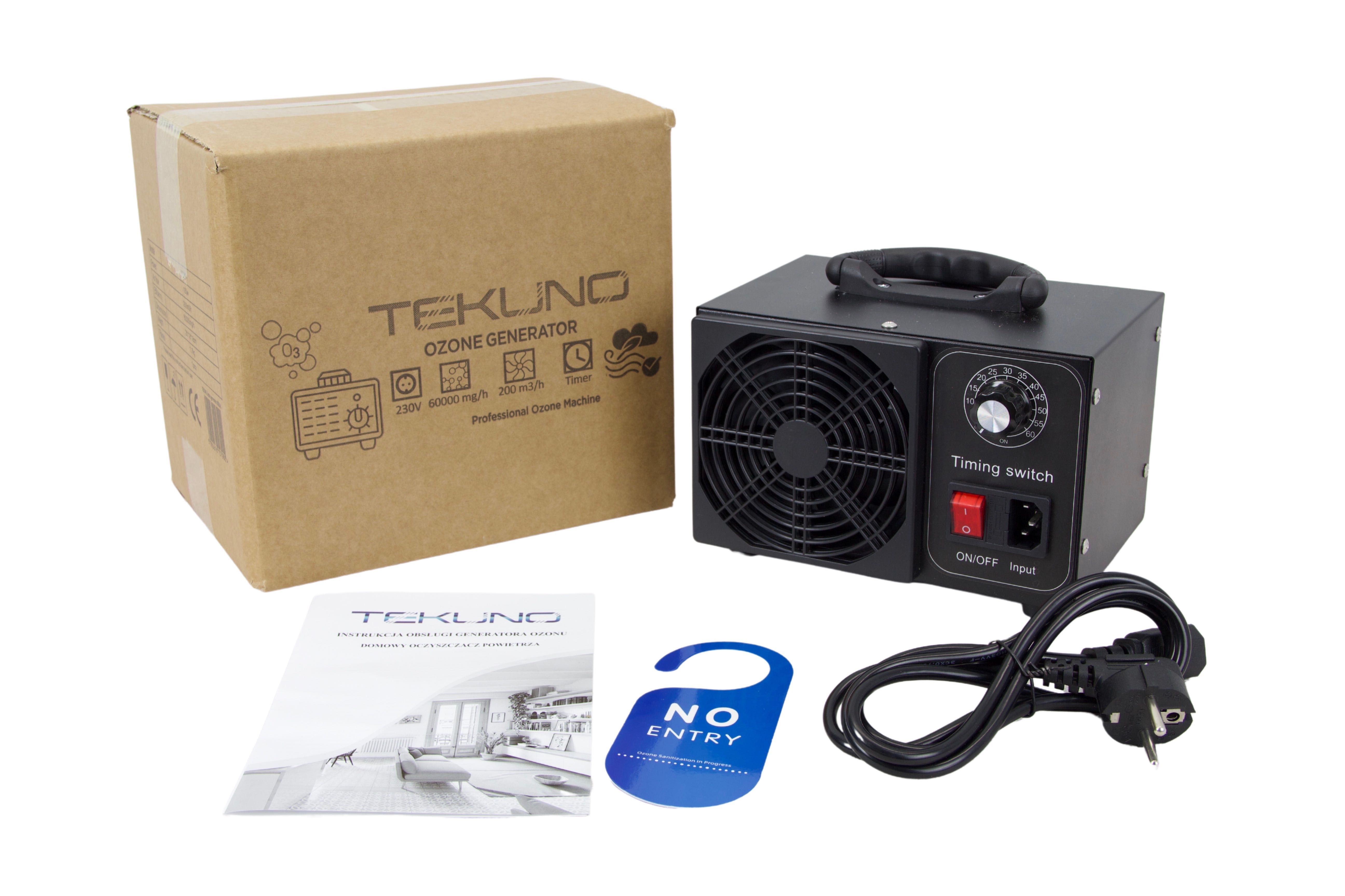Generator ozonu ozonator skuteczny oczyszczacz powietrza 60g/h