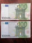 Notas de 100 euros circulação