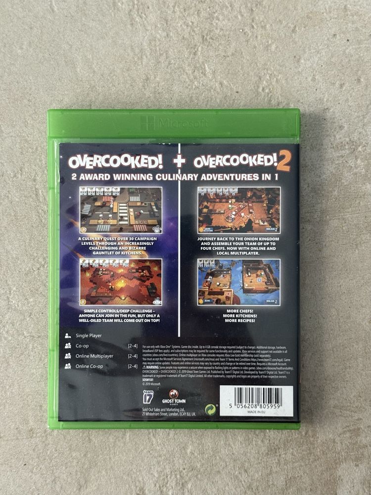 Overcooked! + Overcooked! 2 xbox