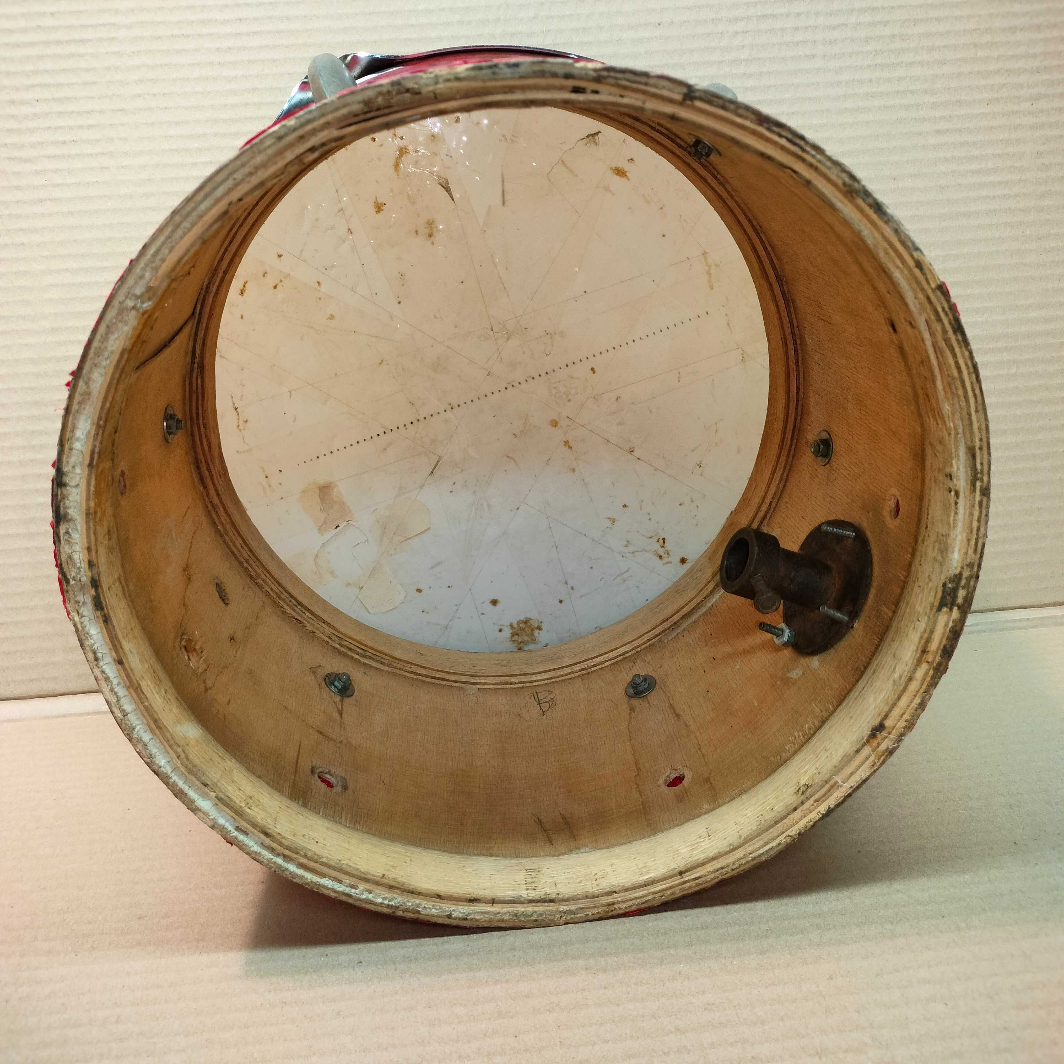 Ударный барабан кожа с чехлом СССР