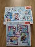 Gra 6w1 i puzzle kraina lodu frozen