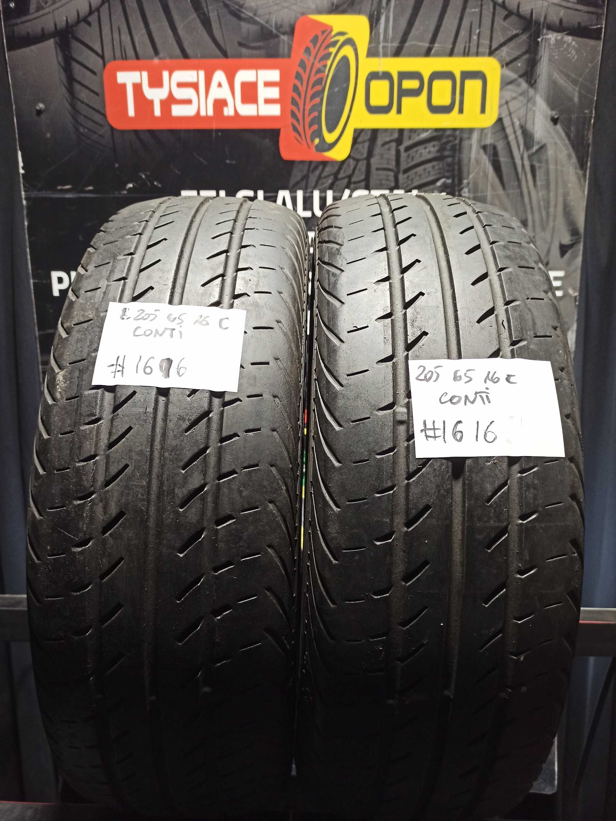Opony Letnie 205/65/16C CONTINENTAL VANCONTACT #1616