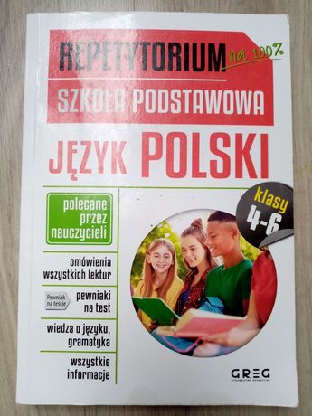 Repetytorium Szkoła Podstawowa Język Polski kl. 4-6