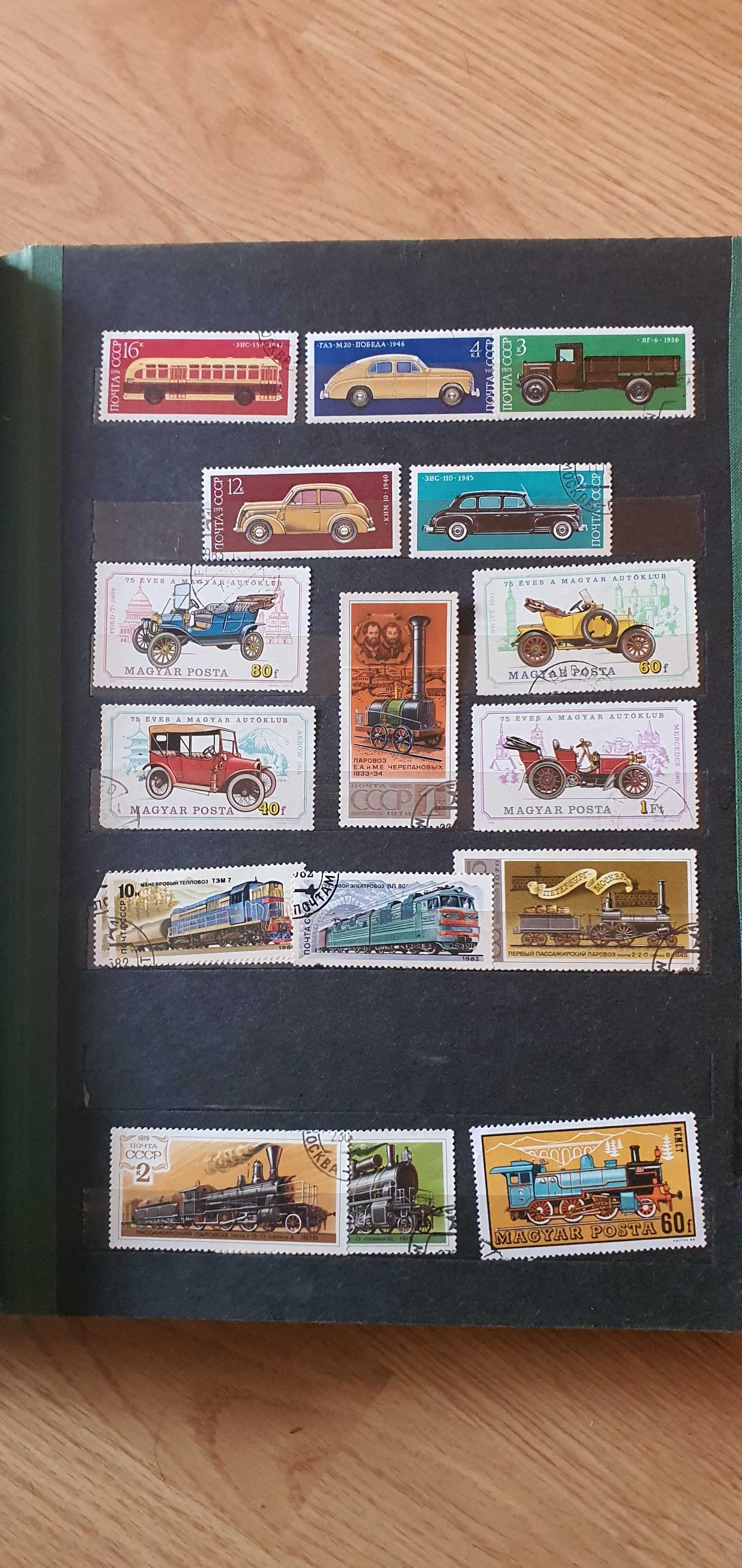 Kolekcja znaczków pocztowych