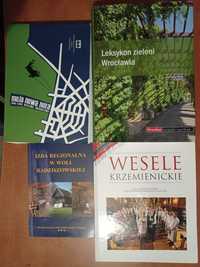 4 książki Wesele Krzemienieckie Moja Nowa Huta Leksykon Wrocławia