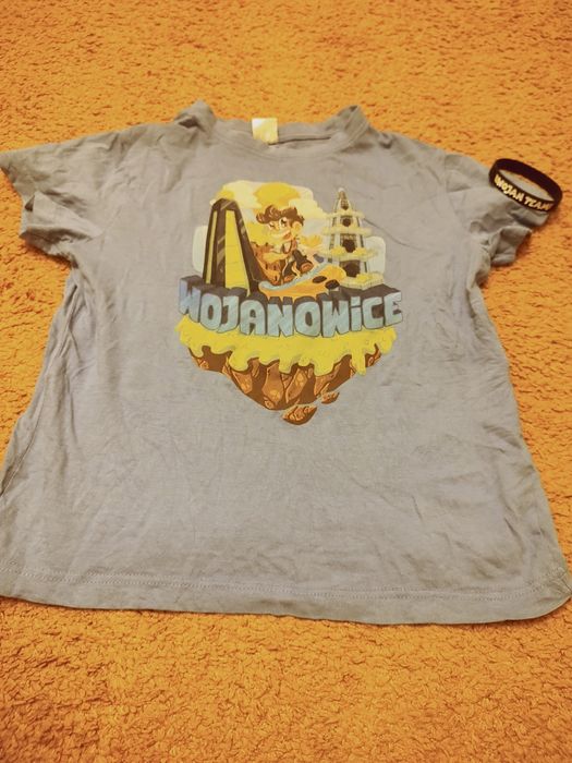 Koszulka Wojanr.128 i  opaska Wojan czarna -40 zł