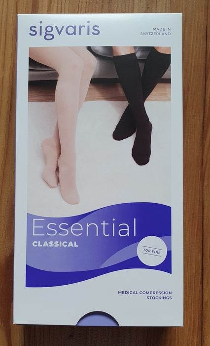 Medyczne pończochy Essential Classical CCL2, rozmiar M Plus