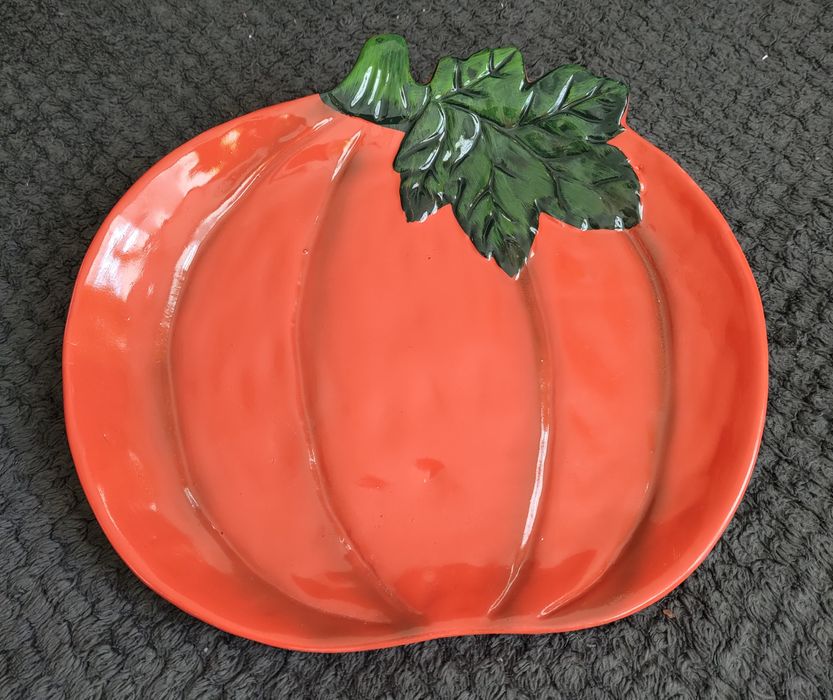 Ceramiczna podstawka/ talerz dynia