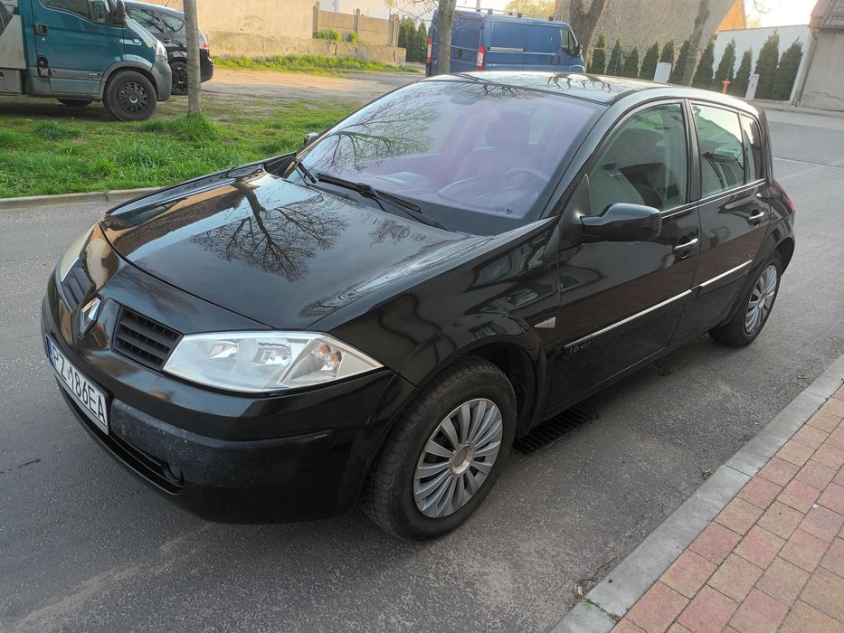 Renault Megan 1,6 Benzyna, 5 Drzwi, Klimatyzacja