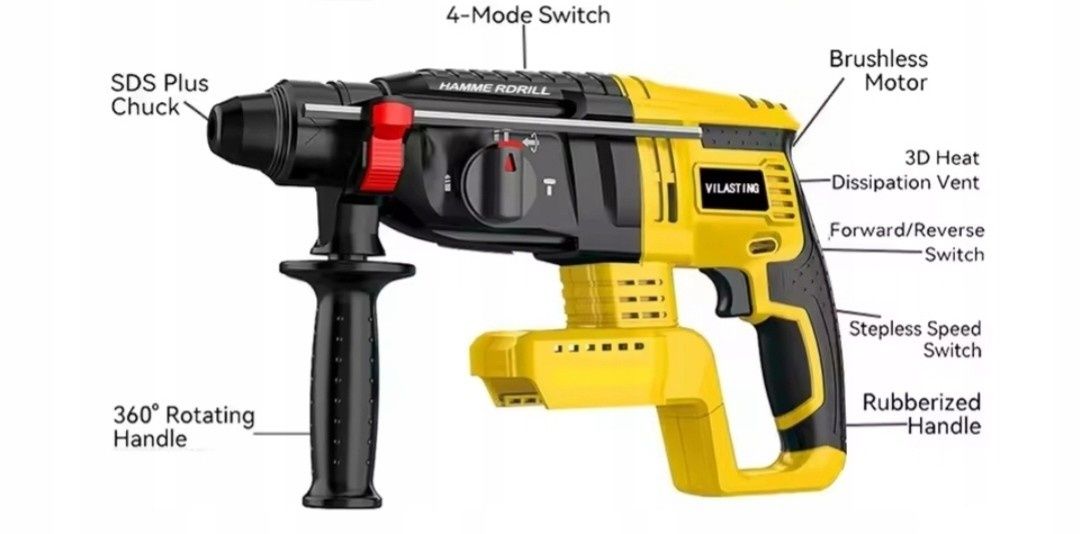 Wiertarka akumulatorowa na baterie dewalt