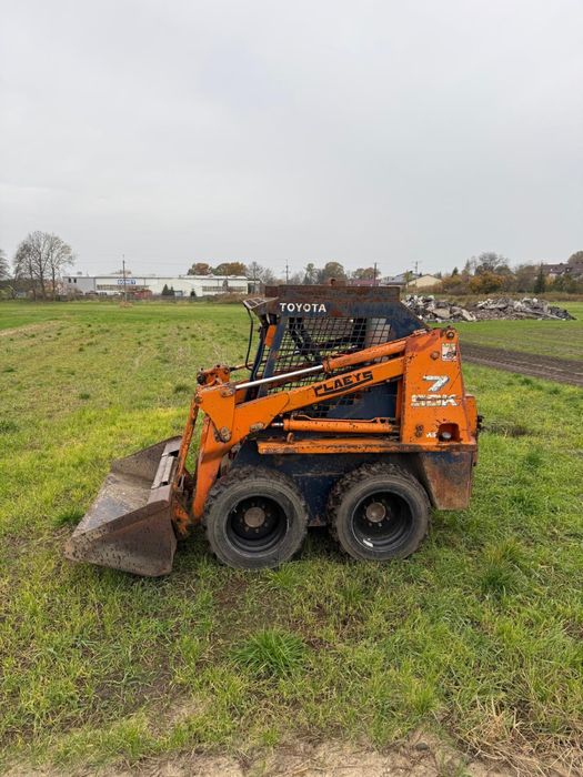 Mini Ladowarka , bobcat , Toyota claeys sdk 7.