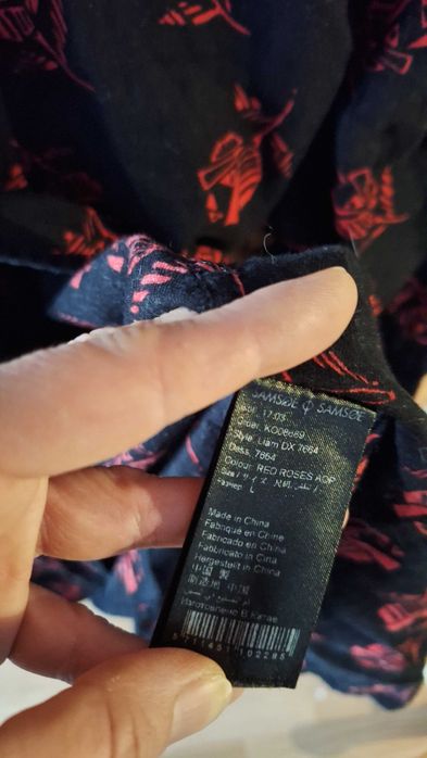 Samsoe samsoe koszula w róże L