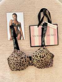 Victoria’s Secret nowy stanik 70D push up oryginalny logo biustonosz