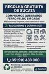 Compra e Recolha Gratuita de Sucata Metálica – Ferro, Alumínio e Mais