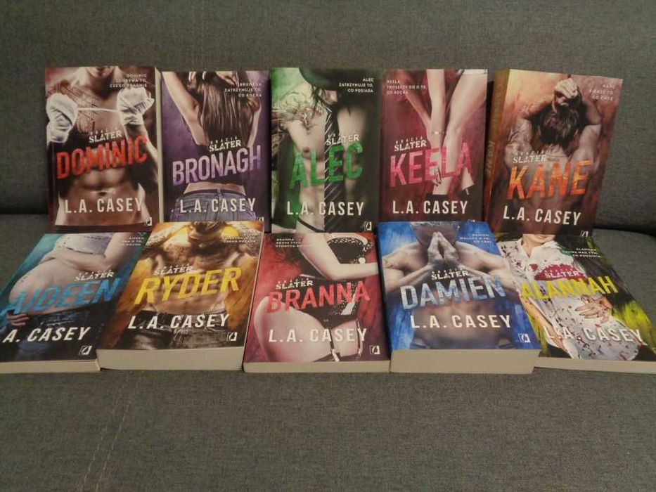 Książki: L.A. Casey - Bracia Slater literatura obyczajowa, erotyczna