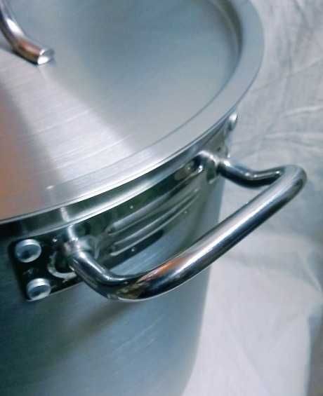 Garnek stalowy 15L gastronomiczny
