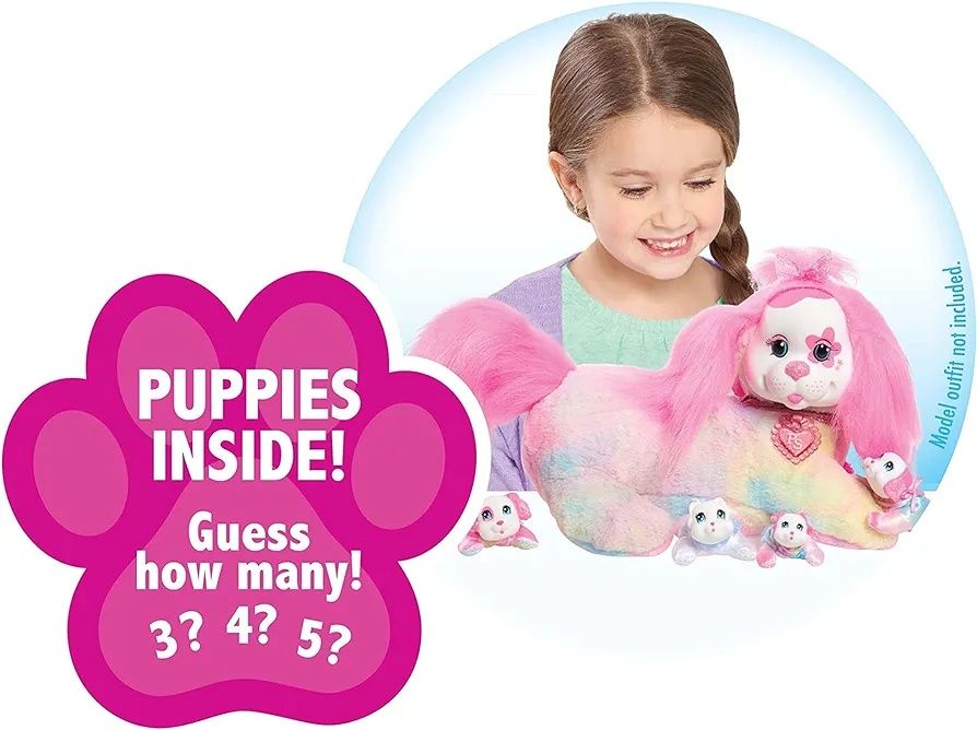 Вагiтне щеня , беременная собачка с сюрпризом Blossom Plush Just