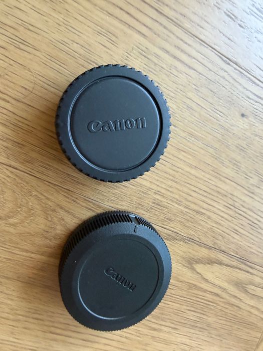 Dekielki body i obiektywu Canon EF i RF