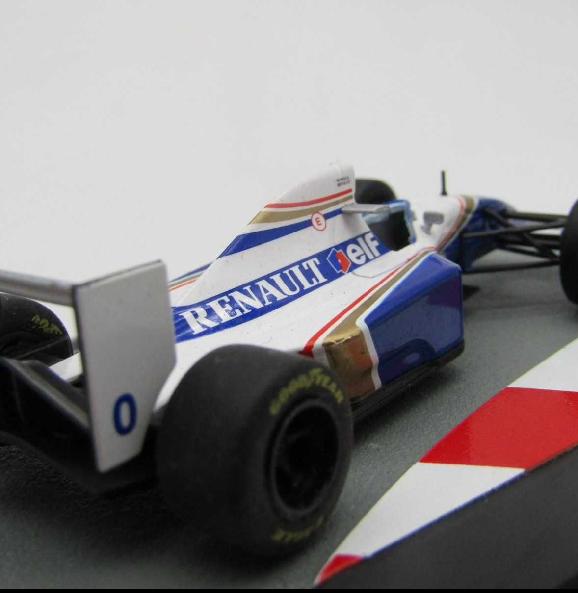 Renault Williams modelo de carro à escala 1:43 (Preço reduzido!)