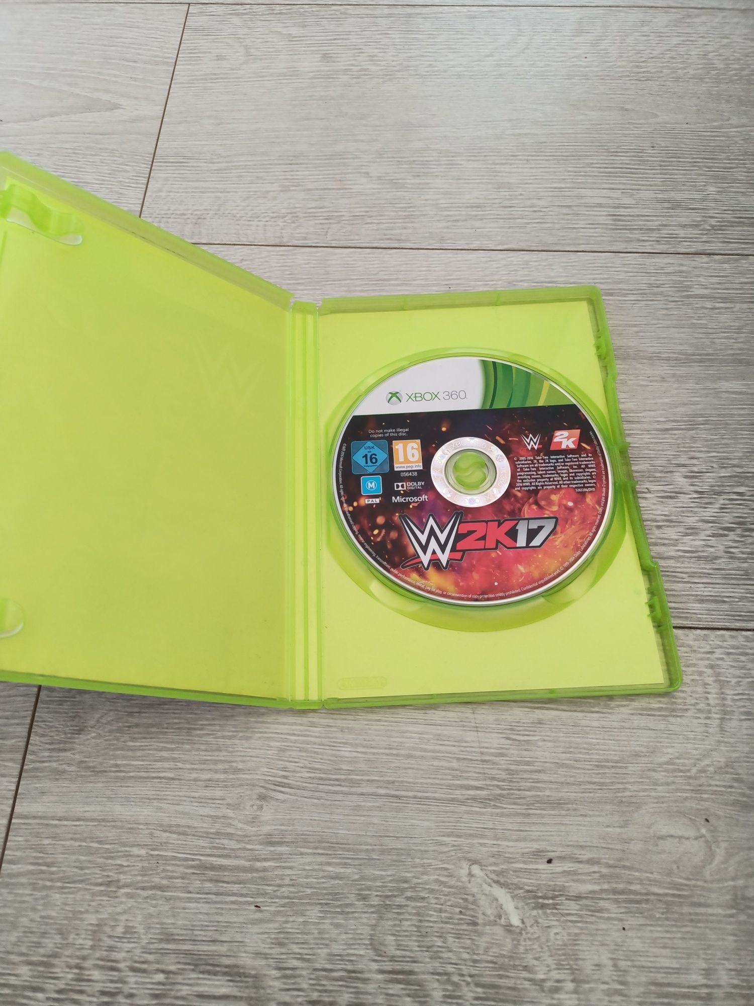 Gra na xboxa 360 W2k17