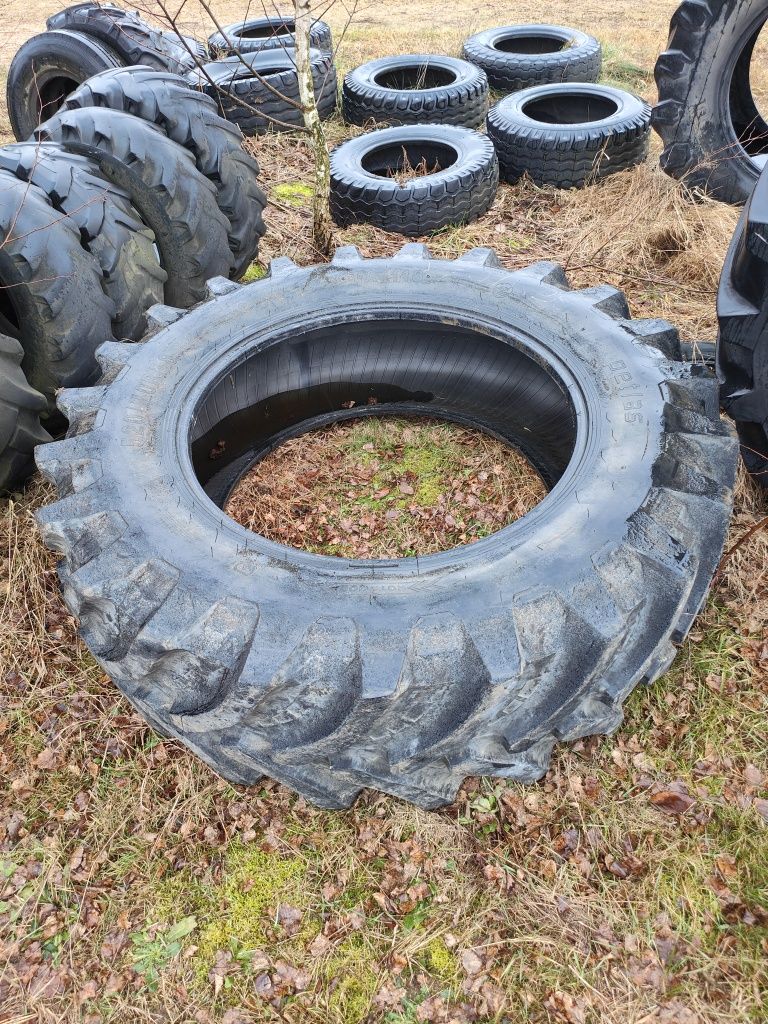 Para opony jak nowe wzmocnione 520/70 R38 zachodnie (460/85) para
