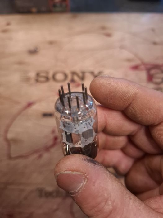 Siemens ECC – podwójna trioda 9-pin – vintage – używana