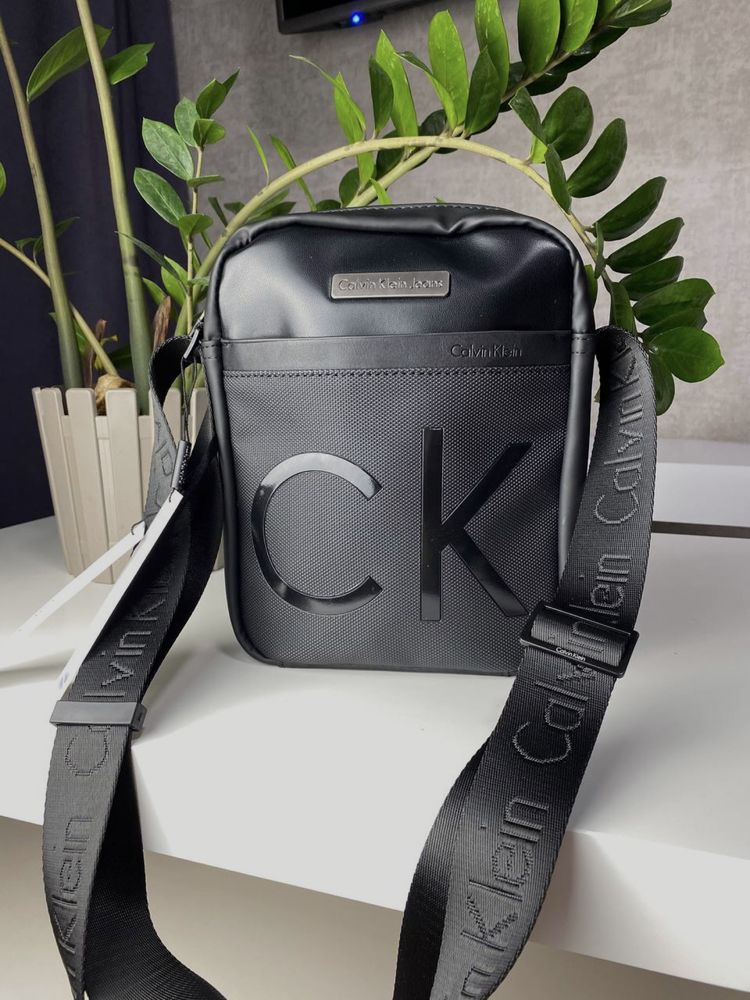 Мужская сумка CK ,сумка мессенджер Calvin Klein