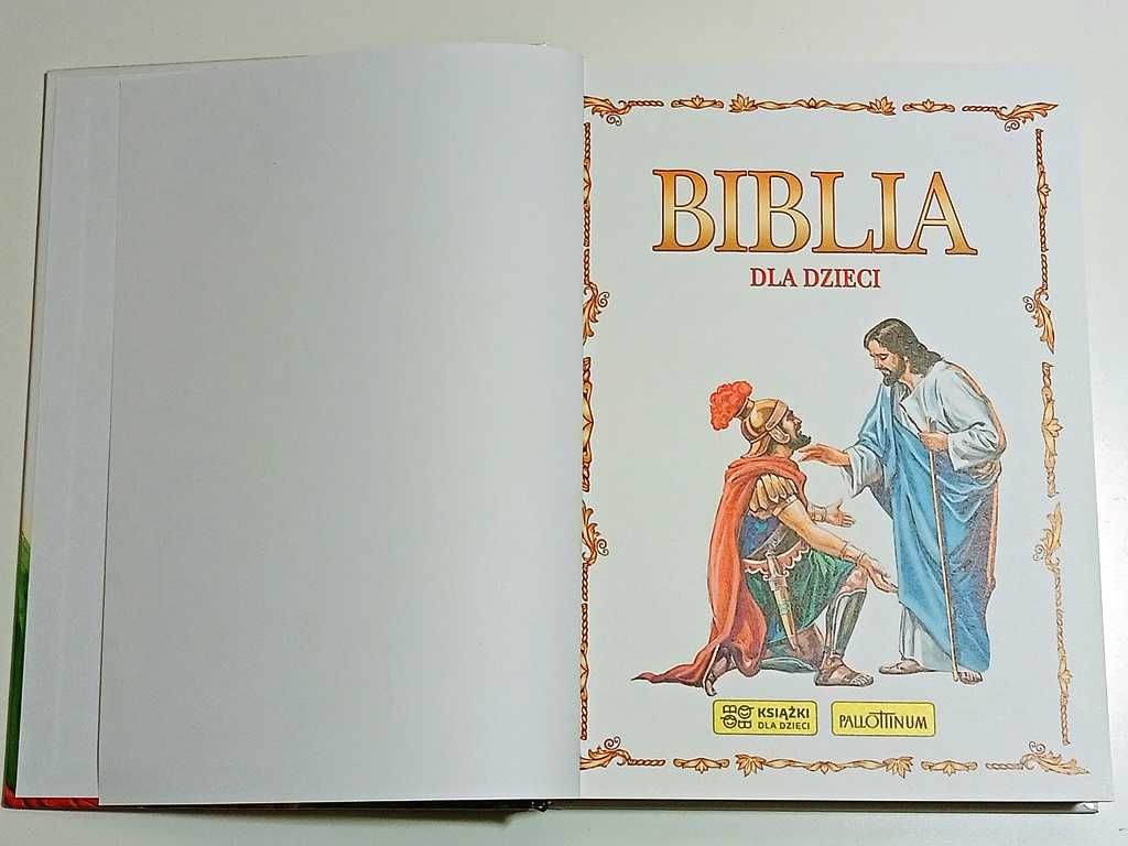 BIBLIA DLA DZIECI Komunia święta, Chrzciny