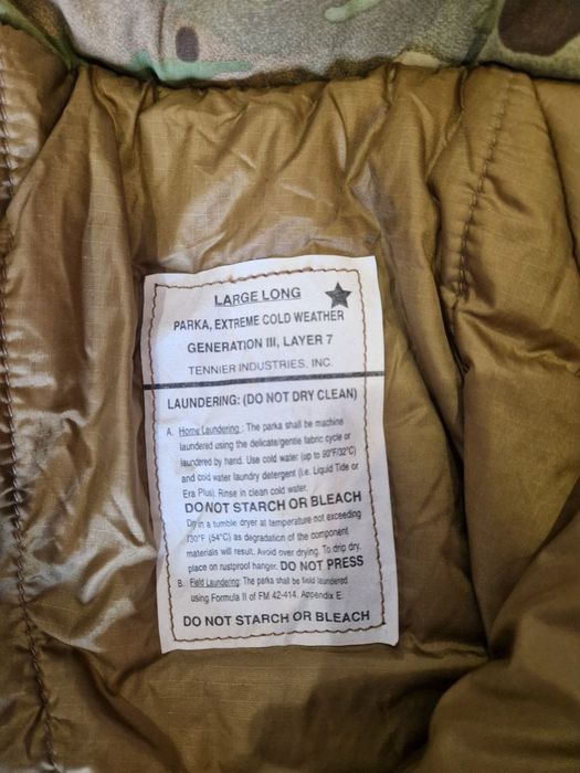 костюм зимовий Ecwcs level 7