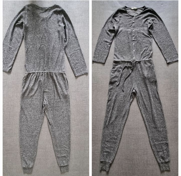 Комбинезон зимный домашний, теплый на флисе, костюм зимний трехнитка