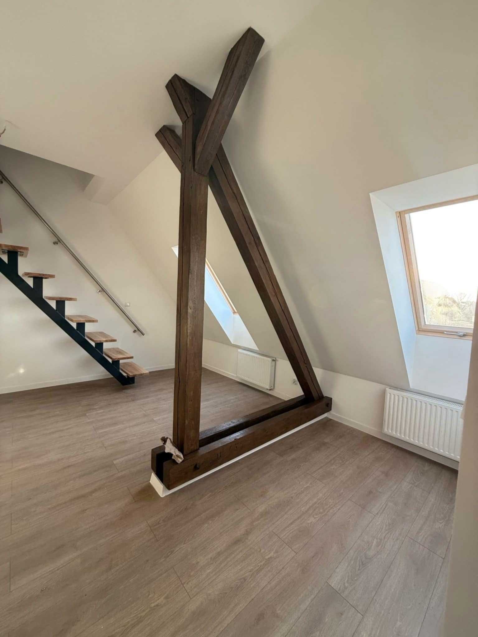 Nowo zaprojektowane mieszkanie w istniejącym budynku 60,48 m2