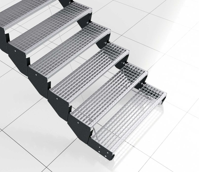 Schody modułowe ASTA, Krata zgrzewna 90