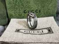 Pierscionek Gucci snake ring silver 925