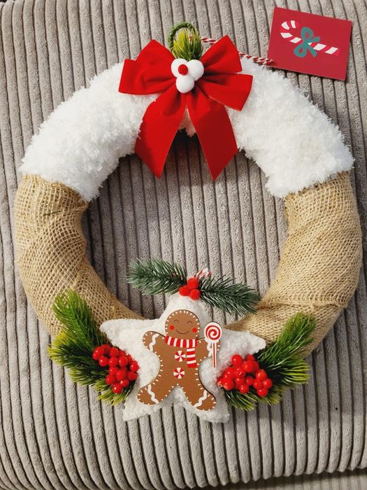 Wianek stroik świąteczny Boże Narodzenie