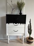 Komoda ikea Rast sosnowa pomalowana