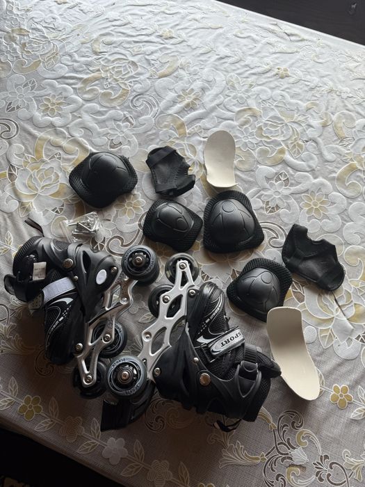 Ролики 29-33 розмір + всі елементи захисту. Чудовий подарунок до свят