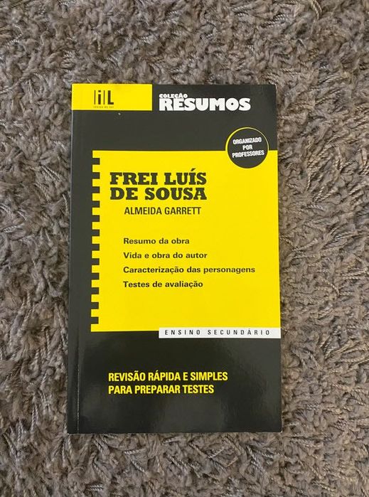 Livro de Resumos - Frei Luís de Sousa - Almeida Garrett