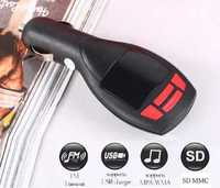 Transmiter nadajnik FM ładowarka USB MP3 WMA