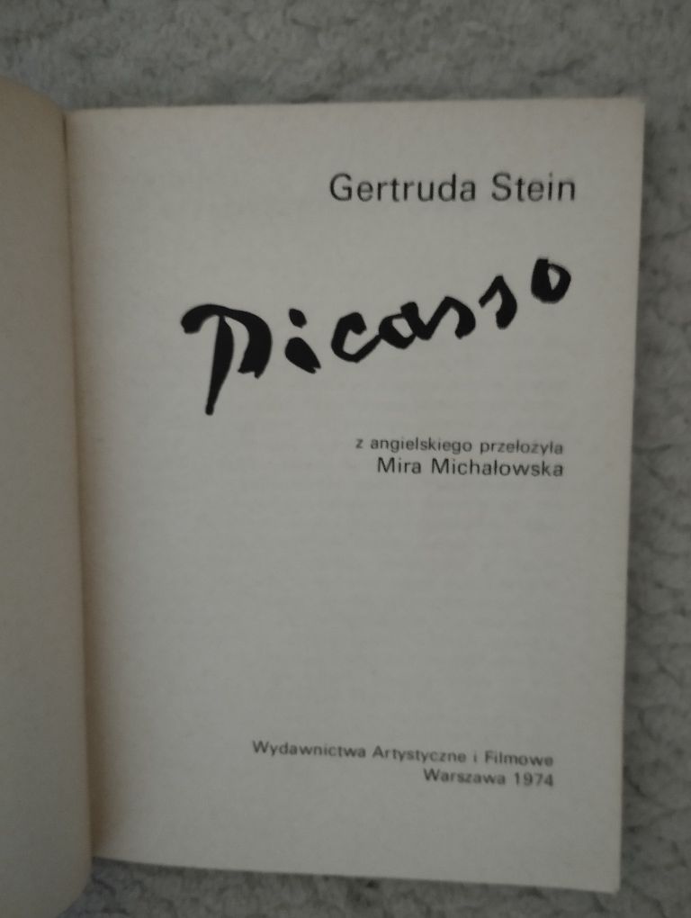 Pablo Picasso. Książka o sztuce