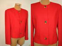 Marynarka w kolorze czerwonym Vintage rozmiar 38/M
