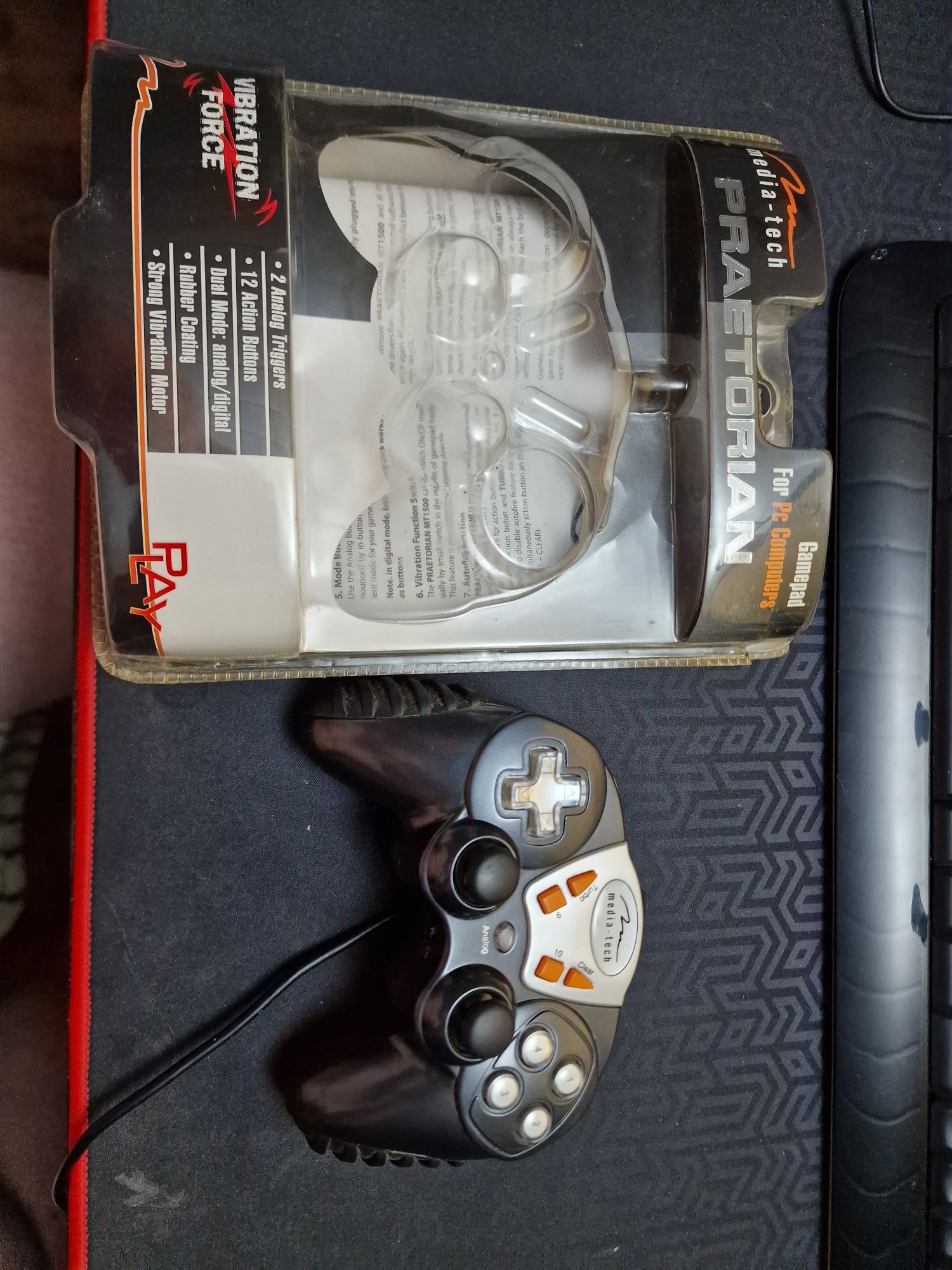 Gamepad Media-Tech MT-1500 PRAETORIAN USB