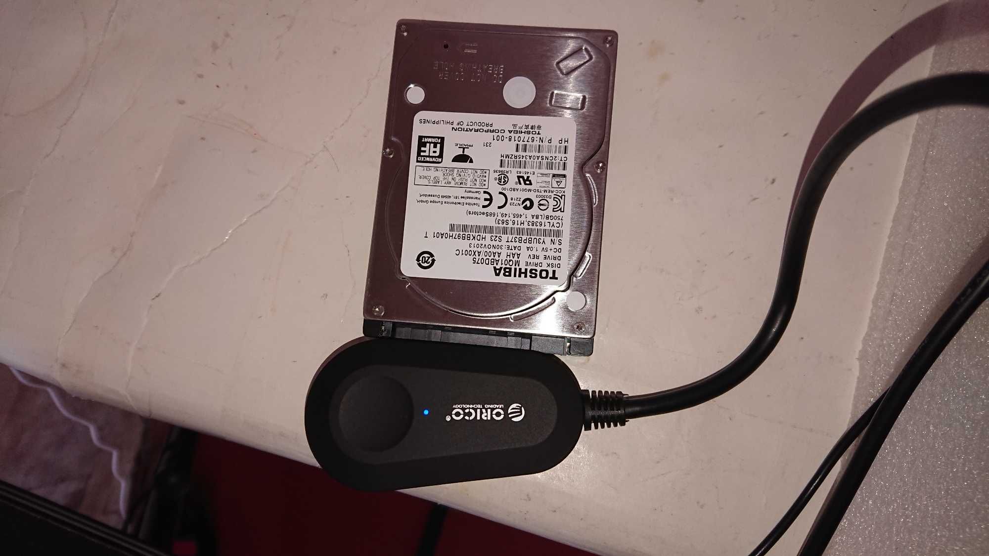 Жёсткий диск HDD Toshiba MQ01ABD075 750Gb, Seagate ST3160811AS  160Gb