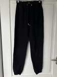 Spodnie dresy czarne XS Bershka